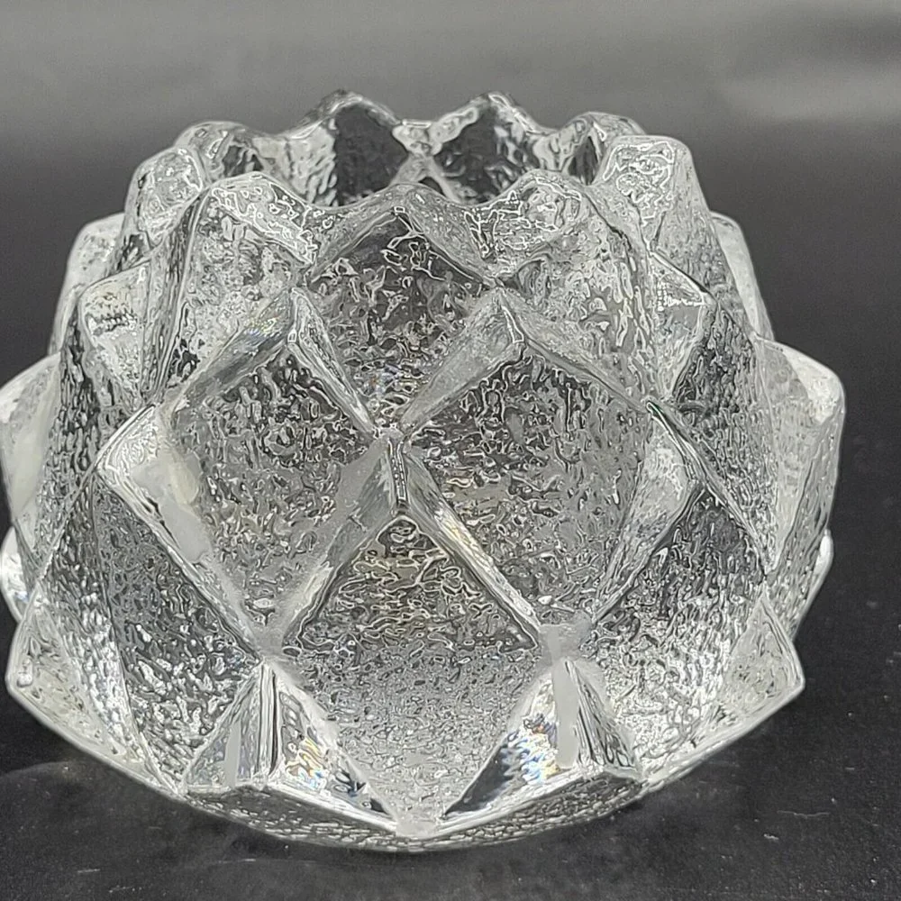 Orrefors Sweden Nimbus Glass Votive Candleholder New Without Tags - Picture 2 of 8